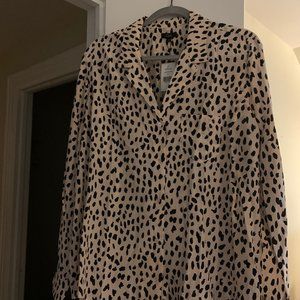 Rails Rebel Silk Button Down Shirt - XL